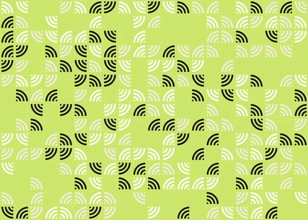 Soyut Geometrik Desen Üretken hesaplama sanatı, vektör illüstrasyonu