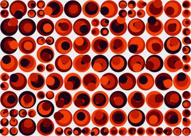 Soyut geometrik hesaplama deseni, vektör illüstrasyonu