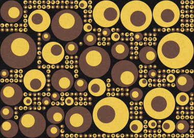 Soyut geometrik hesaplama deseni, vektör illüstrasyonu