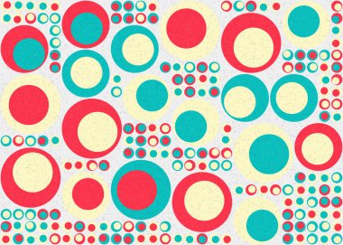 Soyut geometrik hesaplama deseni, vektör illüstrasyonu