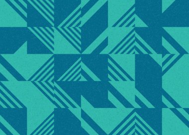 Soyut geometrik hesaplama deseni, vektör illüstrasyonu