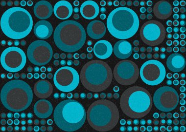 Soyut geometrik hesaplama deseni, vektör illüstrasyonu