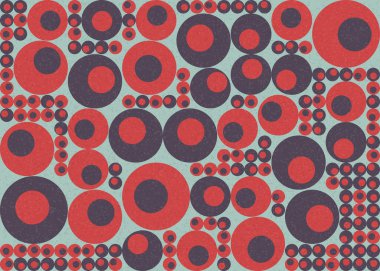 Soyut geometrik hesaplama deseni, vektör illüstrasyonu