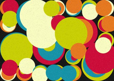 Soyut geometrik hesaplama deseni, vektör illüstrasyonu