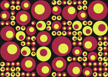 Soyut geometrik hesaplama deseni, vektör illüstrasyonu