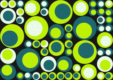 Soyut geometrik hesaplama deseni, vektör illüstrasyonu