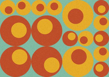 Soyut geometrik hesaplama deseni, vektör illüstrasyonu