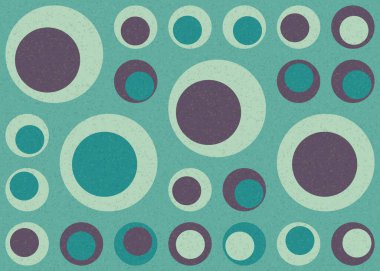 Soyut geometrik hesaplama deseni, vektör illüstrasyonu