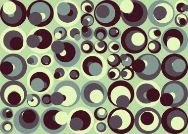 Soyut geometrik hesaplama deseni, vektör illüstrasyonu