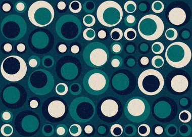 Soyut geometrik hesaplama deseni, vektör illüstrasyonu