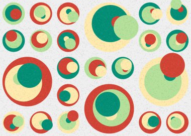 Soyut geometrik hesaplama deseni, vektör illüstrasyonu