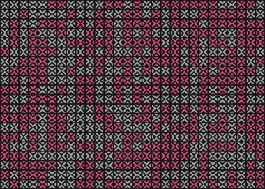 Soyut geometrik hesaplama deseni, vektör illüstrasyonu