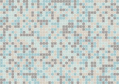 Soyut geometrik hesaplama deseni, vektör illüstrasyonu