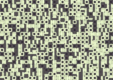 Soyut geometrik hesaplama deseni, vektör illüstrasyonu