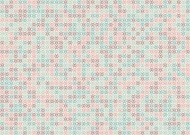 Soyut geometrik hesaplama deseni, vektör illüstrasyonu