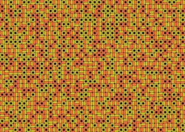 Soyut geometrik hesaplama deseni, vektör illüstrasyonu