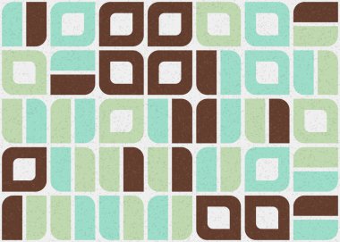 Soyut geometrik hesaplama deseni, vektör illüstrasyonu