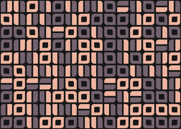 Абстрактний Геометричний Обчислювальний Візерунок Векторна Ілюстрація — стоковий вектор