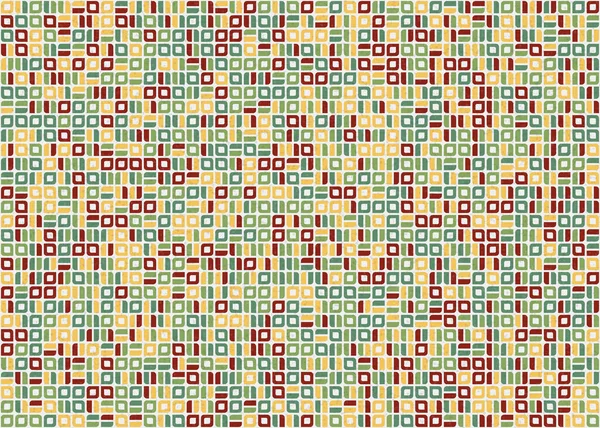 Resumen Del Patrón Geométrico Ilustración Arte Computacional Generativo — Archivo Imágenes Vectoriales