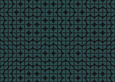 Soyut geometrik hesaplama deseni, vektör illüstrasyonu