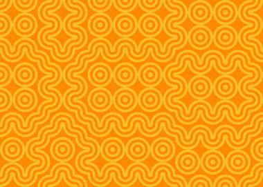 Soyut Geometrik Desen Üretken hesaplama sanatı, vektör illüstrasyonu