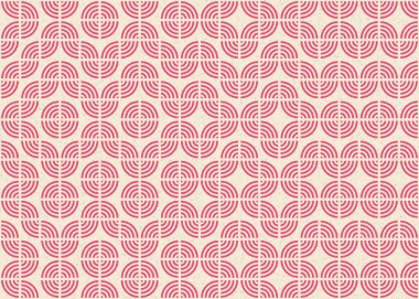 Soyut Geometrik Desen Üretken hesaplama sanatı, vektör illüstrasyonu