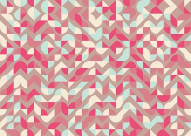 Geometrik desenli üretken hesaplama sanatı çizimi 