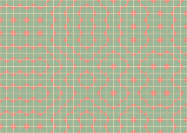 Soyut geometrik hesaplama deseni, vektör illüstrasyonu 