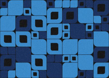 Soyut geometrik hesaplama deseni, vektör illüstrasyonu