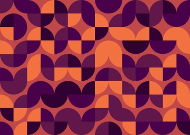 Soyut Geometrik Desen Vektör Sanatı Çizimi