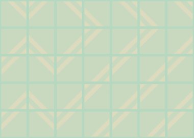 Soyut Geometrik Desen, üretken hesaplama sanatı çizimi 