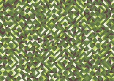 Soyut geometrik hesaplama deseni, vektör illüstrasyonu