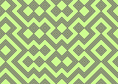 Soyut geometrik hesaplama deseni, vektör illüstrasyonu 