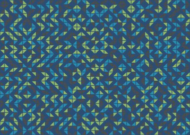 Soyut Geometrik Desen Vektör Sanatı Çizimi