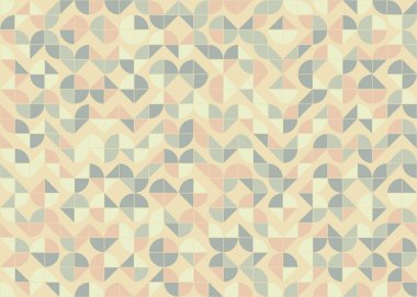 Soyut Geometrik Desen Vektör Sanatı Çizimi