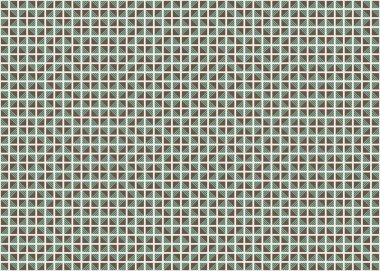 Soyut Geometrik Desen, üretken hesaplama sanatı çizimi 