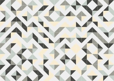 Soyut geometrik hesaplama deseni, vektör illüstrasyonu 