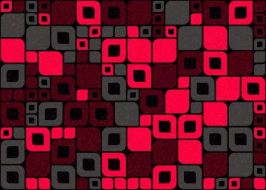 Geometrik desenli üretken hesaplama sanatı çizimi 