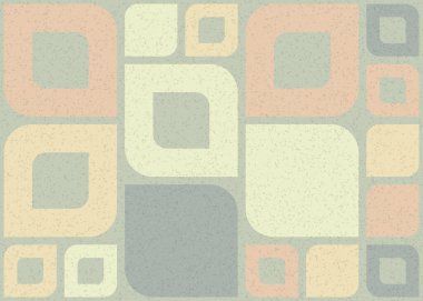 Soyut geometrik hesaplama deseni, vektör illüstrasyonu