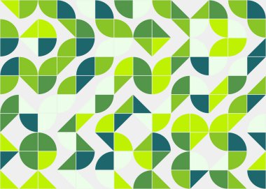 Soyut geometrik hesaplama deseni, vektör illüstrasyonu