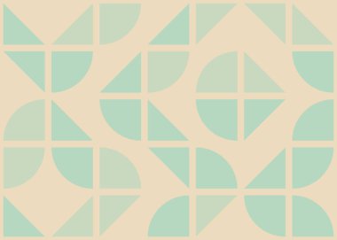 Soyut Geometrik Desen Üretken hesaplama sanatı, vektör illüstrasyonu