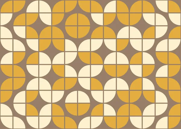 Geometrisches Muster Generative Computational Art Illustration — Stockvektor