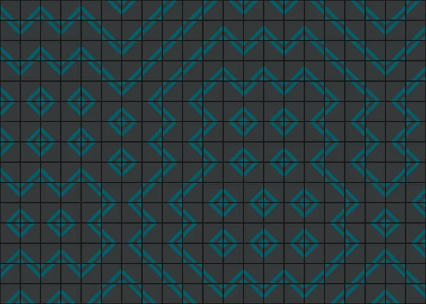 Abstrakte Geometrische Muster Vektorgrafik Illustration — Stockvektor