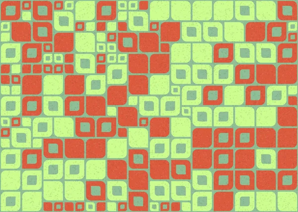 Geometryczny Wzór Generatywna Sztuka Obliczeniowa Ilustracja — Wektor stockowy