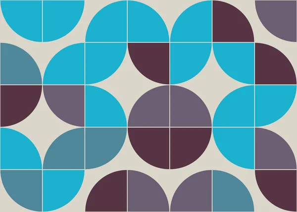 Abstract Geometric Background Pattern Generative Computational Art Vector Illustration — Stock Vector