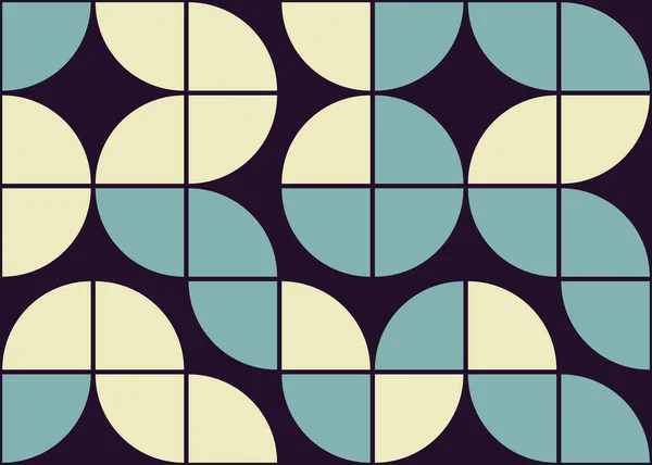 幾何学パターン生成計算アートイラスト — ストックベクタ