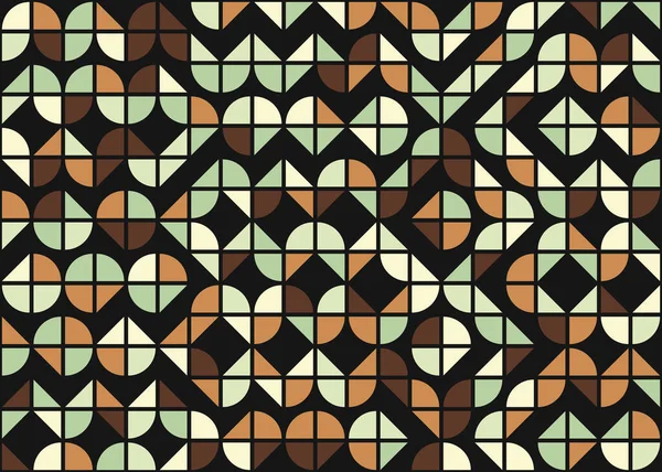 Geometrik desenli üretken hesaplama sanatı çizimi 