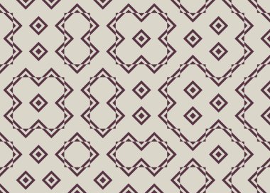 Soyut Geometrik Desen Üretken hesaplama sanatı, vektör illüstrasyonu