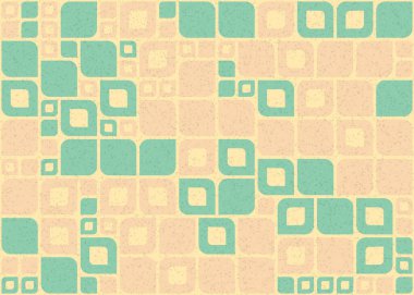 Geometrik desenli üretken hesaplama sanatı çizimi 