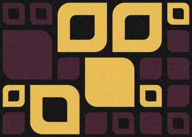 Geometrik desenli üretken hesaplama sanatı çizimi 